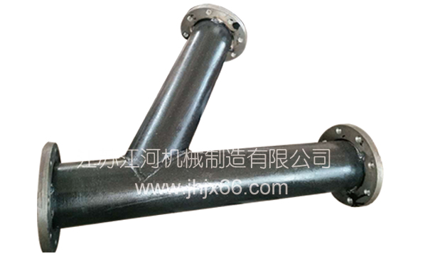 燒結陶瓷耐磨Y型三通管